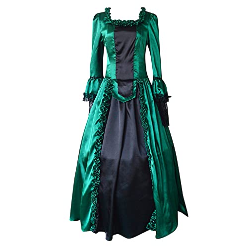 Amxleh Mittelalter Kleidung Damen Renaissance Prinzessin Kleider Barock Rokoko Kleidung Lolita Kleidung Viktorianisches Königin Maxi Kleider Elegant Abendkleider Cocktailkleid Party A-Linie Kleid Amxleh Mittelalter Kleidung Damen Renaissance Prinzessin Kleider Barock Rokoko Kleidung Lolita Kleidung Viktorianisches Königin Maxi Kleider Elegant Abendkleider Cocktailkleid Party A-Linie Kleid von Amxleh