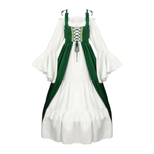 Amxleh Mittelalter Kleidung Damen Renaissance Prinzessin Kleider Barock Rokoko Kleidung Lolita Kleidung Viktorianisches Königin Maxi Kleider Elegant Abendkleider Cocktailkleid Party A-Linie Kleid Amxleh Mittelalter Kleidung Damen Renaissance Prinzessin Kleider Barock Rokoko Kleidung Lolita Kleidung Viktorianisches Königin Maxi Kleider Elegant Abendkleider Cocktailkleid Party A-Linie Kleid von Amxleh