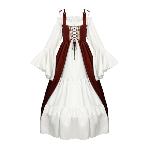 Amxleh Mittelalter Kleidung Damen Renaissance Prinzessin Kleider Barock Rokoko Kleidung Lolita Kleidung Viktorianisches Königin Maxi Kleider Elegant Abendkleider Cocktailkleid Party A-Linie Kleid Amxleh Mittelalter Kleidung Damen Renaissance Prinzessin Kleider Barock Rokoko Kleidung Lolita Kleidung Viktorianisches Königin Maxi Kleider Elegant Abendkleider Cocktailkleid Party A-Linie Kleid von Amxleh