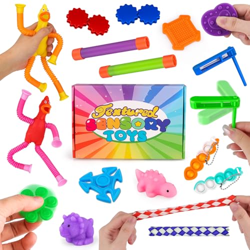 AmyBenton Fidget Toys für Kinder Partygeschenke Mitgebsel Kindergeburtstag Gastgeschenke, Anti Stress Spielzeug für Autisten und ADHS,Kleine Geburtstag Mitgebsel Kinder von Amy & Benton