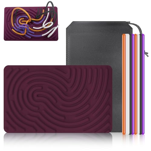 Sensorisches Aktivitätsbrett, 2-in-1, doppelseitiges Design für Idee, ADHS, Stressspielzeug, hilft Stress, Angst, Verspannungen abzubauen, fördert Fokus, Klarheit, kompakt, tragbare Tasche und 20 Sensorisches Aktivitätsbrett, 2-in-1, doppelseitiges Design für Idee, ADHS, Stressspielzeug, hilft Stress, Angst, Verspannungen abzubauen, fördert Fokus, Klarheit, kompakt, tragbare Tasche und 20 von Amyang