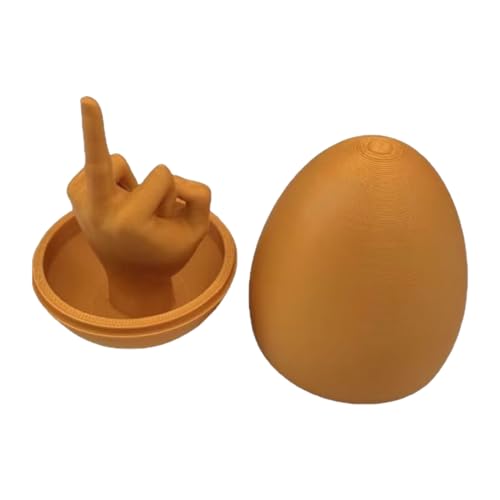 Das Mittelfinger-Osterei – Ostergeschenke für Erwachsene, bunte und einzigartige Designs, drehen Sie Ihre Lieben ab, bestes Ostergeschenk, Korb-Überraschung für Erwachsene, lustiges Streichgeschenk von AnLoiyyo