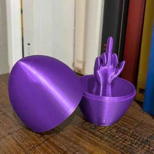 Das Mittelfinger-Osterei – Ostergeschenke für Erwachsene, mehrfarbig und einzigartige Designs, drehen Sie Ihre Lieben ab, bestes Ostergeschenk, Korb-Überraschung für Erwachsene, lustiges von AnLoiyyo