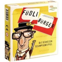 Füdlibürger. Das Schweizer Schimpfwortspiel von Anaconda Verlag