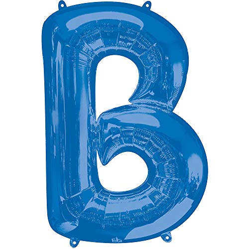 S/Shape: Letter 'B' Blue von amscan