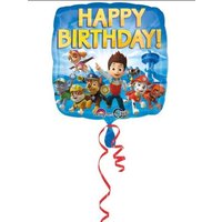 Folienballon PAW PATROL Happy Birthday 43x43cm Folienballon PAW PATROL Happy Birthday 43x43cm von Anagram