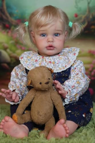 Anano 60cm Realistische Reborn Baby-Puppe Mädchen - Wie EIN Echtes Neugeborenes! - Lebensechtes Silikon-Baby Für Sammler & Eltern Anano 60cm Realistische Reborn Baby-Puppe Mädchen - Wie EIN Echtes Neugeborenes! - Lebensechtes Silikon-Baby Für Sammler & Eltern von Anano