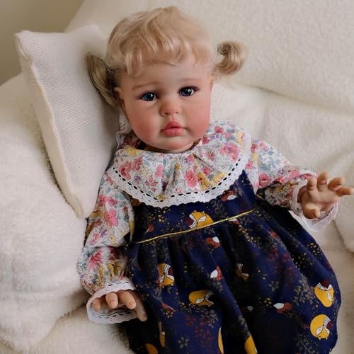 Anano 60cm Rebornbabypuppe Junge - Realistische Silikonpuppe Mit Lebensechten Äderchen, Magnet-Schnuller - Wie EIN Echtes Neugeborenes - Für Sammler - Eltern- Kinder 3+ Anano 60cm Rebornbabypuppe Junge - Realistische Silikonpuppe Mit Lebensechten Äderchen, Magnet-Schnuller - Wie EIN Echtes Neugeborenes - Für Sammler - Eltern- Kinder 3+ von Anano