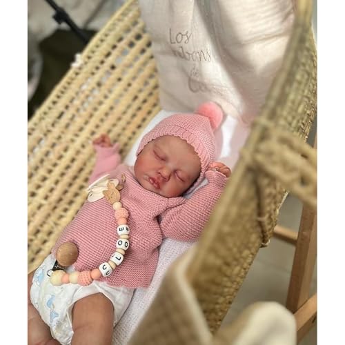 Anano Eborn Baby Mädchen Ganzkörper Silikon 48 cm Lebensgrosse Puppen Kinder Ganzkörper Silikon Puppe N Wie Echt Vollsilikon Puppen Baby, Reborn Babies Schnuller, Reborn Puppe Lebensecht Vollsilikon Anano Eborn Baby Mädchen Ganzkörper Silikon 48 cm Lebensgrosse Puppen Kinder Ganzkörper Silikon Puppe N Wie Echt Vollsilikon Puppen Baby, Reborn Babies Schnuller, Reborn Puppe Lebensecht Vollsilikon von Anano