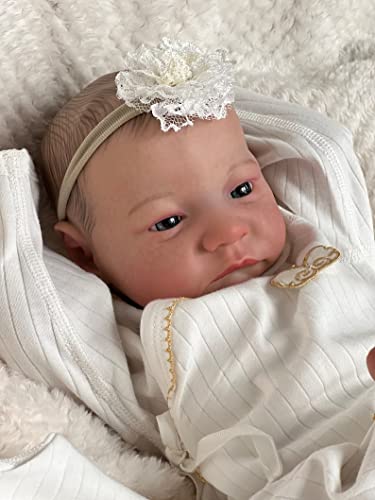 Anano Hyper Realistische Reborn Puppen Mädchen Realistische 19 Zoll Reborn Silikon Babypuppen Weicher Körper Echte Babypuppen, die echt aussehen Babypuppen Augen Offen für Mädchen Anano Hyper Realistische Reborn Puppen Mädchen Realistische 19 Zoll Reborn Silikon Babypuppen Weicher Körper Echte Babypuppen, die echt aussehen Babypuppen Augen Offen für Mädchen von Anano