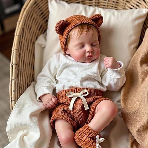 Anano Lebensechte Babypuppen 50cm Realistische Reborn Puppe Vollsilikon Baby Mädchen- wasserdichte & Anatomisch Korrekte Echte Babypuppe, Newborn Baby Puppe Für Kinder Ab 3 Jahren Anano Lebensechte Babypuppen 50cm Realistische Reborn Puppe Vollsilikon Baby Mädchen- wasserdichte & Anatomisch Korrekte Echte Babypuppe, Newborn Baby Puppe Für Kinder Ab 3 Jahren von Anano