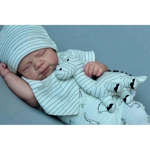 Anano Realistische Reborn Baby Puppen Junge, 18 Zoll Neugeborenen Baby Puppen Pascale Realistische Neugeborene Echte Babies Puppe Anatomisch Korrekte Ganzes Vinyl Körper Anano Realistische Reborn Baby Puppen Junge, 18 Zoll Neugeborenen Baby Puppen Pascale Realistische Neugeborene Echte Babies Puppe Anatomisch Korrekte Ganzes Vinyl Körper von Anano
