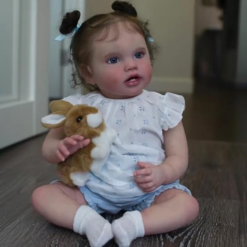 Anano Reborn Baby Mädchen 60cm Reborn Puppen Lebensechte Realistische Reborn Babypuppen Reborn Baby Puppe Echt Wie EIN Babys Silikon Puppen Anano Reborn Baby Mädchen 60cm Reborn Puppen Lebensechte Realistische Reborn Babypuppen Reborn Baby Puppe Echt Wie EIN Babys Silikon Puppen von Anano