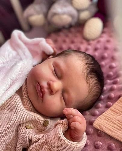 Anano Reborn Baby Puppe Lebensechte Babypuppen Loulou 20 Zoll Newborn Baby Puppe Silicone Baby Puppen Die Echt Aussehen Säugling Baumwolle Körper Super Echte Wurzelwimpern Anano Reborn Baby Puppe Lebensechte Babypuppen Loulou 20 Zoll Newborn Baby Puppe Silicone Baby Puppen Die Echt Aussehen Säugling Baumwolle Körper Super Echte Wurzelwimpern von Anano