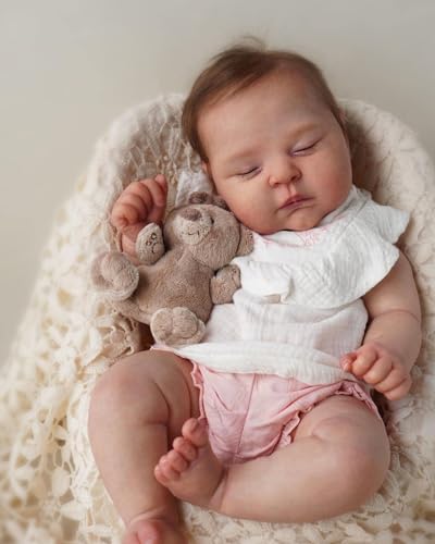 Anano Reborn Baby Puppen Die Echt Aussehen Baby Falten 20 Zoll Lebensechte Babypuppen Silikonpuppe Reborn Babys Junge Gewichtete Newborn Baby Puppe Für 3 Jahre Alte Kinder Anano Reborn Baby Puppen Die Echt Aussehen Baby Falten 20 Zoll Lebensechte Babypuppen Silikonpuppe Reborn Babys Junge Gewichtete Newborn Baby Puppe Für 3 Jahre Alte Kinder von Anano