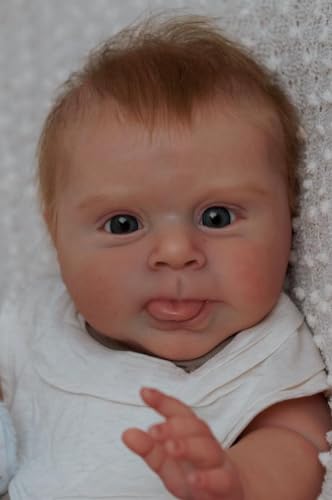 Anano Reborn Baby Puppen Junge Realistische Stick Zunge Out Sebby 18 Zoll Lebensechte Babypuppen Aussehen Echte Baby Puppe Silikon Puppen Baby Weiche Körper Flexible Limbs Anano Reborn Baby Puppen Junge Realistische Stick Zunge Out Sebby 18 Zoll Lebensechte Babypuppen Aussehen Echte Baby Puppe Silikon Puppen Baby Weiche Körper Flexible Limbs von Anano