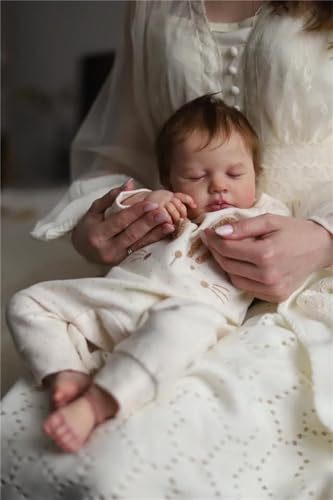 Anano Reborn Baby Silikon Körper 50cm Reborn Puppe Vollsilikon Junge Lebensechte Babypuppen Die Echt Aussehen Wie Echte Reborn Babys Realistische Babypuppe Mit Haaren Anano Reborn Baby Silikon Körper 50cm Reborn Puppe Vollsilikon Junge Lebensechte Babypuppen Die Echt Aussehen Wie Echte Reborn Babys Realistische Babypuppe Mit Haaren von Anano