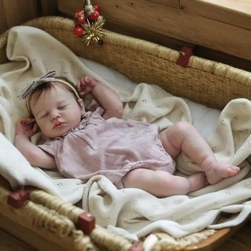 Anano Reborn Baby Vollsilikon Lebensecht-50CM Reborn Puppe Silikon Baby Mädchen Waschbar Reborn Puppen Lebensecht Babypuppen Puppe Echt Wie EIN Baby Anano Reborn Baby Vollsilikon Lebensecht-50CM Reborn Puppe Silikon Baby Mädchen Waschbar Reborn Puppen Lebensecht Babypuppen Puppe Echt Wie EIN Baby von Anano