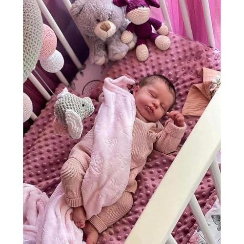 Anano Reborn Baby Vollsilikon Lebensecht-50CM Weiche Silikon Reborn Baby Puppe Mädchen Waschbar Reborn Puppen Lebensecht Babypuppen Puppe Echt Wie EIN Baby Anano Reborn Baby Vollsilikon Lebensecht-50CM Weiche Silikon Reborn Baby Puppe Mädchen Waschbar Reborn Puppen Lebensecht Babypuppen Puppe Echt Wie EIN Baby von Anano