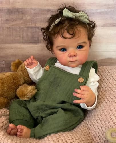 Anano Reborn Baby Vollsilikon Mädchen Puppe 45CM Lebensechte Reborn Babypuppe Mädchen Puppe Wie Echtes Baby Silikon Süße Reborn Puppen Lebensecht Blaue Augen Anano Reborn Baby Vollsilikon Mädchen Puppe 45CM Lebensechte Reborn Babypuppe Mädchen Puppe Wie Echtes Baby Silikon Süße Reborn Puppen Lebensecht Blaue Augen von Anano
