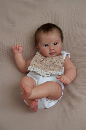 Anano Reborn-Babypuppen, lebensechte echte Babypuppe, 50cm, realistische Babypuppe, weicher Stoffkörper, Gliedmaßen aus Vinyl, Babypuppe als Geschenk für Kinder ab 3 Jahren Anano Reborn-Babypuppen, lebensechte echte Babypuppe, 50cm, realistische Babypuppe, weicher Stoffkörper, Gliedmaßen aus Vinyl, Babypuppe als Geschenk für Kinder ab 3 Jahren von Anano