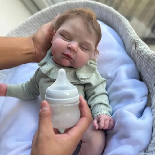Anano Reborn Babypuppen Silikon Ganzkörper 20 Zoll Vollsilikon Realistische Babypuppe, Weiche Echte Lebensgröße Neugeborene Babys Puppen, Lebensechte Babys Puppe New Born Reborn Babys Waschbar Anano Reborn Babypuppen Silikon Ganzkörper 20 Zoll Vollsilikon Realistische Babypuppe, Weiche Echte Lebensgröße Neugeborene Babys Puppen, Lebensechte Babys Puppe New Born Reborn Babys Waschbar von Anano