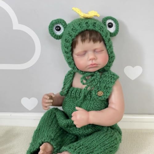 Anano Reborn Kleinkind Puppen Mädchen Loulou 20-Zoll Neugeborene Baby Puppen, die wirklich weich Full Vinyl Körper Geschenk für Kinder Alter 3+ Anano Reborn Kleinkind Puppen Mädchen Loulou 20-Zoll Neugeborene Baby Puppen, die wirklich weich Full Vinyl Körper Geschenk für Kinder Alter 3+ von Anano