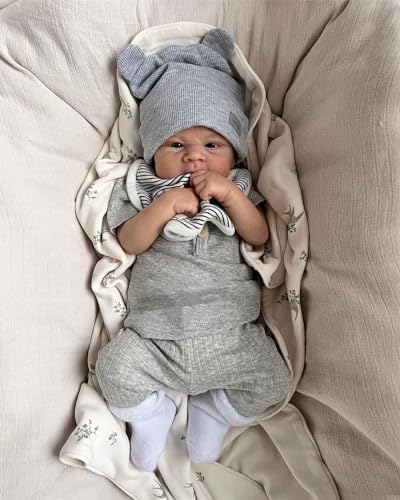 Anano Reborn Baby Reborn Männliche Offene Augen 18 Zoll Reborn Puppe Hergestellt aus Silikon Männlich Weich Realistisch Lebensechte Puppen wie echte Puppe Reborns Anano Reborn Baby Reborn Männliche Offene Augen 18 Zoll Reborn Puppe Hergestellt aus Silikon Männlich Weich Realistisch Lebensechte Puppen wie echte Puppe Reborns von Anano