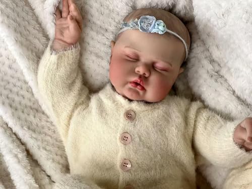 Anano Reborn Puppe Pickle 60 cm Silikon Baby Puppen Realistisch Neugeborene Babypuppe Mit Weicher Tuch Für Kinder Ab 3 Jahren In Voller Größe von Anano
