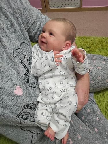 Anano Reborn Puppen Junge 48 cm Reborn Babypuppen Die Wie Echt Aussehen Baby Puppen, Reborn Puppen Lebensecht Reborn Baby Junge Lebensecht Für Erwachsene Anano Reborn Puppen Junge 48 cm Reborn Babypuppen Die Wie Echt Aussehen Baby Puppen, Reborn Puppen Lebensecht Reborn Baby Junge Lebensecht Für Erwachsene von Anano