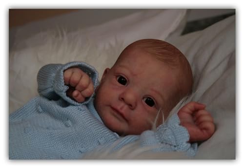 Anano Reborn Puppen Mit Gewicht Und Puppe Wie EIN Echtes Baby 19 Zoll Silikon Baby Puppe Reborn Baby Mädchen Schlafend Therapiepuppe Anano Reborn Puppen Mit Gewicht Und Puppe Wie EIN Echtes Baby 19 Zoll Silikon Baby Puppe Reborn Baby Mädchen Schlafend Therapiepuppe von Anano