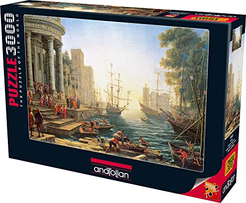 Anatolian/Perre Group ANA.4902 - Puzzle - Seaport with The Embarkation of St. Ursula, 3000-Teilig von Anatolian