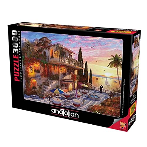 Anatolian 3000 Teile Puzzle - Mediterranean Romance, Ideal als Geschenk für die Ganze Familie, Besteht aus ESKA BOARD Anatolian 3000 Teile Puzzle - Mediterranean Romance, Ideal als Geschenk für die Ganze Familie, Besteht aus ESKA BOARD von Anatolian