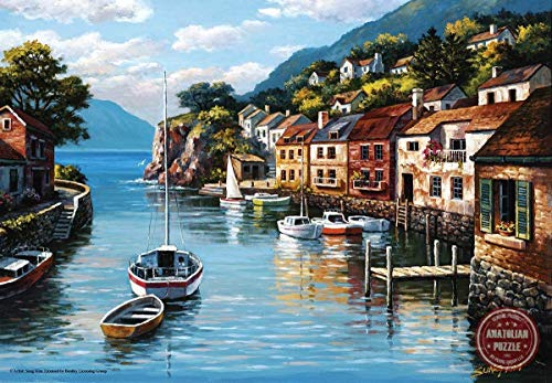 Anatolian 500 Teile Puzzles - Puzzles für Erwachsene 500 Teile VILLAGE ON THE WATER ist ideal als Geschenke für die ganze Familie und das Puzzle 500 Teile für Erwachsene besteht aus ESKA BOARD Anatolian 500 Teile Puzzles - Puzzles für Erwachsene 500 Teile VILLAGE ON THE WATER ist ideal als Geschenke für die ganze Familie und das Puzzle 500 Teile für Erwachsene besteht aus ESKA BOARD von Anatolian