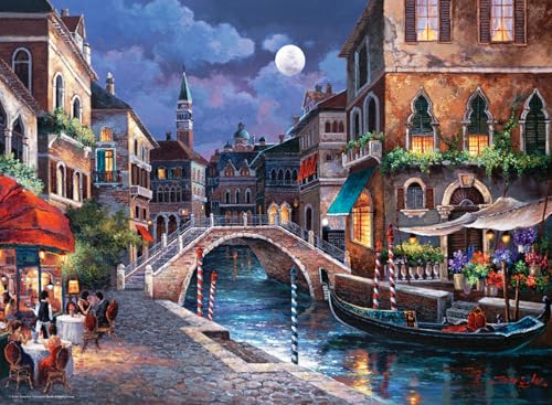 Anatolian Puzzle 1000 Teile - Street of Venedik II | Puzzle Größe 66x48cm (H) von Anatolian