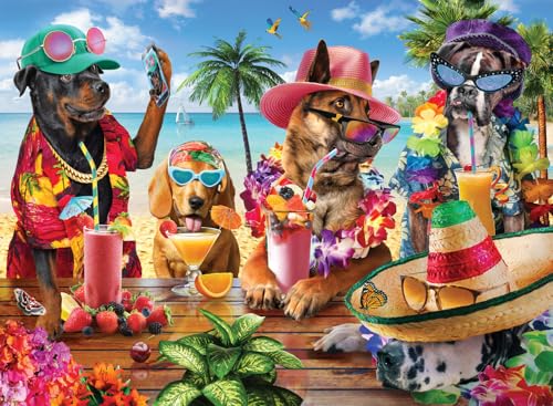 Anatolian Puzzle 1000 Teile - Tropical Party | Puzzle Größe 66x48cm (H) von Anatolian