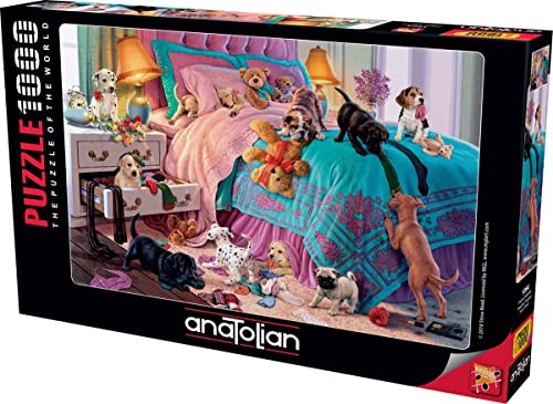 Anatolian Puzzle 1000 pièces: Méchants chiots, Steve Read Anatolian Puzzle 1000 pièces: Méchants chiots, Steve Read von Anatolian
