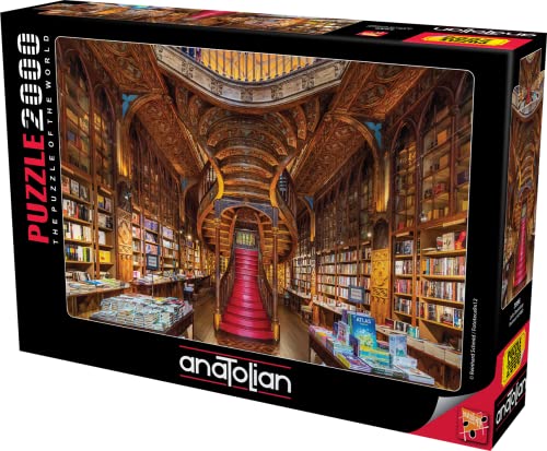 Anatolian Puzzle 2000 pièces : Librairie Lello von Anatolian