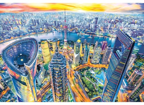 Anatolian Puzzle 2000 pièces : Vue de Shanghai von Anatolian