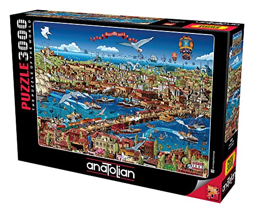 Anatolian Puzzle – Istanbul 1895, 3000 Teile Puzzle, 4921, mehrfarbig, Standard von Anatolian