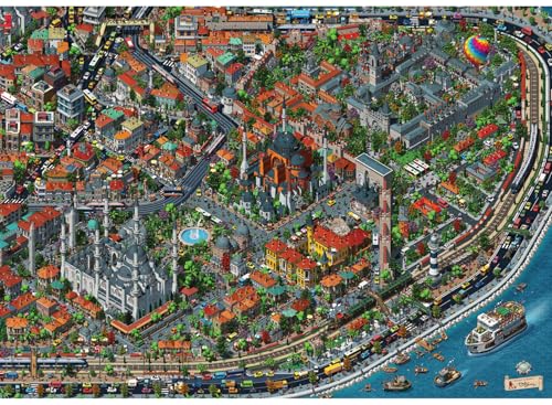 Perre-Anatolian Fractal Istanbul Puzzle 3000 Stück von Anatolian