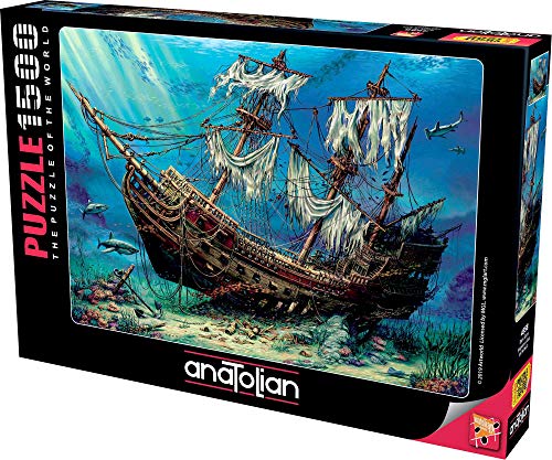 Puzzle Anatolian - Shipwreck Sea, 1500 piese (P4558) von Anatolian