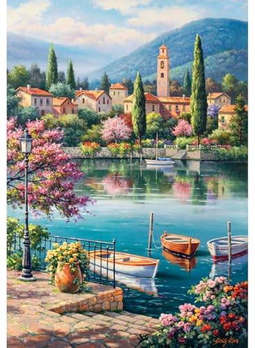 Puzzle Anatolian - Village Lake Afternoon, 500 piese (3597) von Anatolian