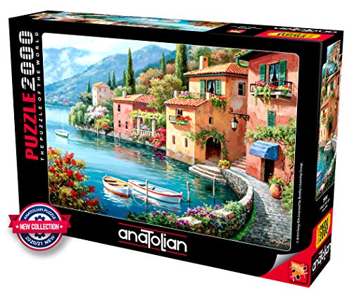 Puzzle Anatolian - Villagio Dal Lago, 2.000 piese (3950) von Anatolian