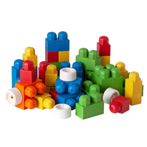 anbac Toys - Antibakterielle Bausteine für Kinder im Set mit 40 Teilen, Bauklötze für Kinder ab 1 Jahr, Konstruktionsspielzeug in praktischer Aufbewahrungsbox anbac Toys - Antibakterielle Bausteine für Kinder im Set mit 40 Teilen, Bauklötze für Kinder ab 1 Jahr, Konstruktionsspielzeug in praktischer Aufbewahrungsbox von Anbac