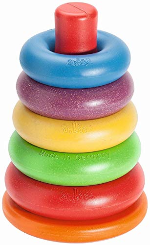 Anbac, Multi Color 70070 Toys-Ring Pyramide von Anbac