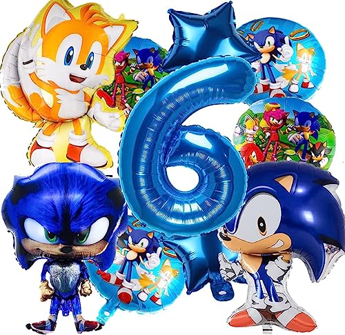 Luftballons Geburtstag 6 Jahre, 10 Stück Ballons Geburtstag, Luftballons Kindergeburtstag 6 Jahre, Luftballons 6. Geburtstag, Helium Folienballon für Kinder Geburtstagsdeko Dekoration Luftballons Geburtstag 6 Jahre, 10 Stück Ballons Geburtstag, Luftballons Kindergeburtstag 6 Jahre, Luftballons 6. Geburtstag, Helium Folienballon für Kinder Geburtstagsdeko Dekoration von Anbobili
