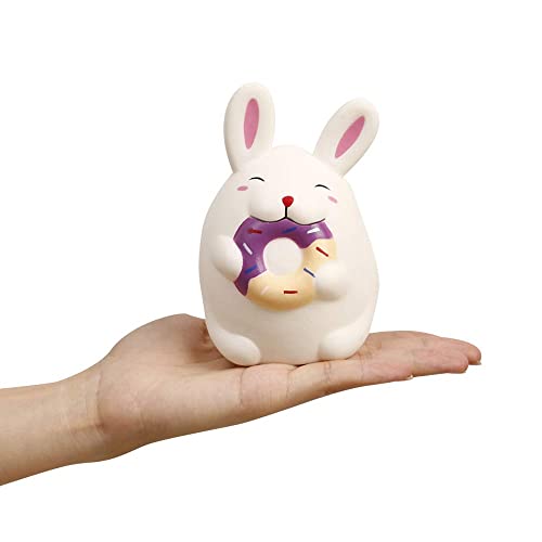 ANBOOR Squeeze Spielzeug Kaninchen Squishy Jumbo Kawaii Weiches Langsam Steigendes Süßes Duftendes Tier Squishies Stressabbau Ostern Deko von ANBOOR