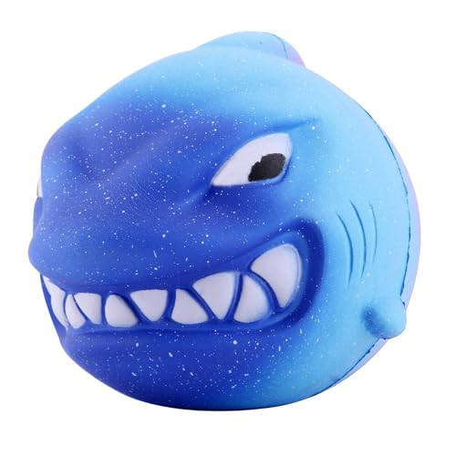 ANBOOR Squishies Hai Galaxy Jumbo Antistress Squishies Squeeze Spielzeug Speelgoed Haai Slow Rising Spielzeug Süße Tiere Langsam Steigend für Kinder Erwachsene Ostern Deko (12 * 14 * 13cm, 1 Stück) von ANBOOR