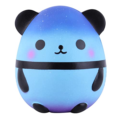 Anboor Squishies Panda Egg Galaxy Jumbo Slow Steps Squeeze Toy Stress Squishies Kawaii Toy for Kids Adults (Galaxy, Pack of 1) von ANBOOR